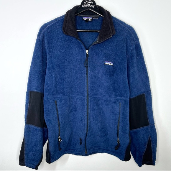 Patagonia Tops - Patagonia Blue Fleece Jacket